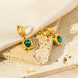 316L Stainless Steel Flower Pearl Butterfly Earrings Girl Ear Jewelry