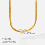 Butterfly Pendant Necklace for Women