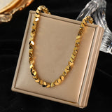 316L Stainless Steel Thick Chain Necklace Women Punk Hip-Hop Jewelry Party