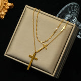 Heart Eye Starfish Pendant Necklace Multilayer Ch