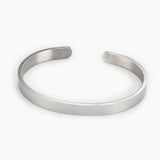304 Stainless Steel Open Bracelet 6mm Glossy Personalized Jewelry