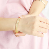 Women's Cuff Bracelet - Stylish and Elegant Metal Bangle Jewelry