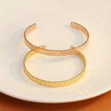 Women's Cuff Bracelet - Stylish and Elegant Metal Bangle Jewelry