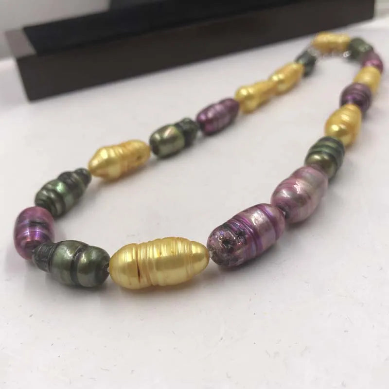 ELEISPL Multicolor Special FW Pearl Necklace