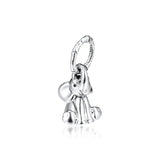 925 Silver Elephant Charms for Bracelets - Sterling Silver Jewelry