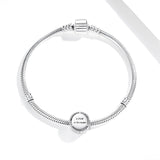 925 Silver LOVE is Forever Family Tree Charm for Bracelet DIY Jewelry