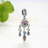 925 Sterling Silver Bead Daisy Flower Clover Heart Charms for Bracelet & Bangle