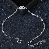 925 Silver Eye Cross Infinity Heart Bracelet Chain Gift