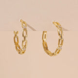 925 Silver CZ Hoop Earrings Classic Openwork Piercing Women Party Jewelry