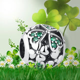 925 Silver Charms Heart Tree Cat Moon Beads Fit Charm Bracelet