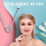 925 Silver Forever Heart Charm Beads for Bracelet Love Jewelry