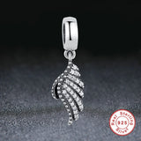 925 Vintage Animal Wings Pendant Charm For Bracelet