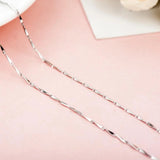 925 Sterling Silver Necklace for Women Men