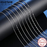 925 Sterling Silver Necklace for Women Men