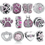 925 Silver Charms Beads for DIY Jewelry Making