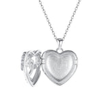 925 Silver Zircon Infinity Love Pendant Necklace Photo Women Jewelry