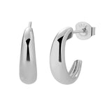 Elegant 18K Plated Silver Earrings Fine Jewelry Women Birthday Gift