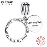 925 Sterling Sliver Charm Bead Personalized Jewelry
