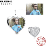 925 Silver Heart Charm for Bracelet DIY