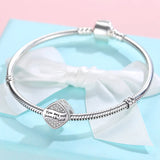 Custom Sunshine Bead Bracelet 925 Sterling Silver Crystal Charms