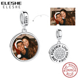 925 Silver Photo Charm for Bracelet - Forever Love Bead for Women