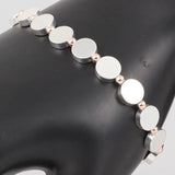 Women Double Plate Bohemian Copper Strand Bracelets Jewelry