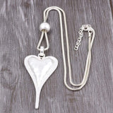 ELOYHI Boho Heart Long Sweater Chain Pendant For Women
