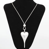 ELOYHI Boho Heart Long Sweater Chain Pendant For Women