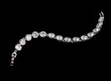 Christmas Gift Cubic Zircon Pave Chain Bracelets Women