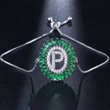 Adjustable Letters Bracelet for Women Bridal Party