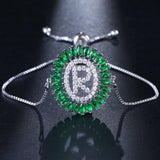 Adjustable Letters Bracelet for Women Bridal Party