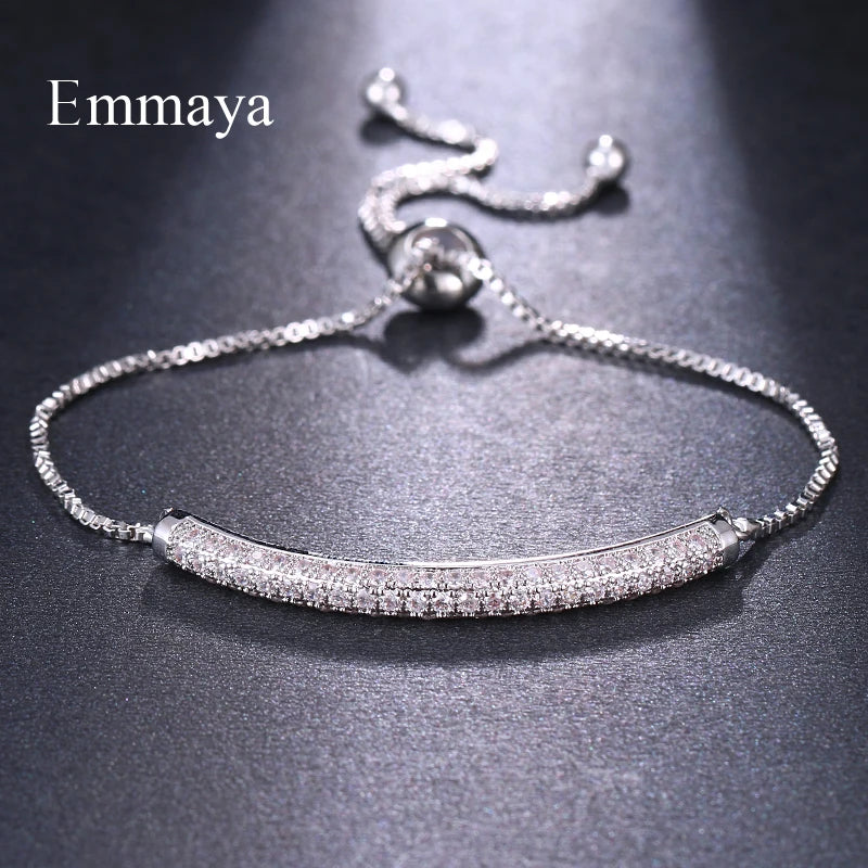 Multicolors Curve Statement Bracelet for Women