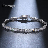 Geometric Brilliant Bracelet with Cubic Zircon - Female Banquet