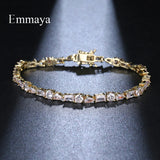 Geometric Brilliant Bracelet with Cubic Zircon - Female Banquet