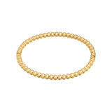 Stainless Steel Buckle Bangle with Steel Ball for Women