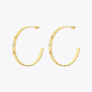Circle Hoop Earrings Stainless Steel Earings Bulk