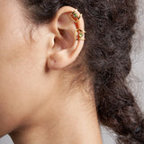 Curving Zircon Earrings Ear Cuff Gift Jewelry