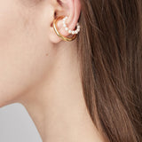 Pearl Ear Cuff Clip Birthday Gift Earrings Jewelry E211276