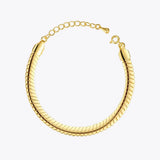 Double Layer Snake Bracelets For Women Bangles Jewelry Gift