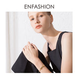 Stainless Steel Crystal Cuff Bracelets for Women B192037