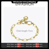 Good Luck Heart Bracelet Stainless Steel Women Jewelry