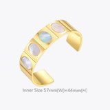 Natural Shell Bracelet For Women Stainless Steel Pulseras Gift B2227