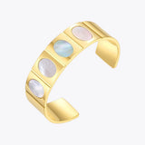 Natural Shell Bracelet For Women Stainless Steel Pulseras Gift B2227