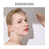 Pearl Circle Ear Cuff Clip On Earrings for Women Statement Earcuff