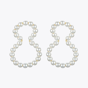Pearl Ear Cuff Clip On Earrings Big Earcuff Earrings Without Piercing