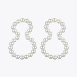 Pearl Ear Cuff Clip On Earrings Big Earcuff Earrings Without Piercing