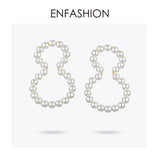 Pearl Ear Cuff Clip On Earrings Big Earcuff Earrings Without Piercing