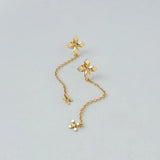 Four Leaf Luck Drop Earrings For Women Engagement Jewelry