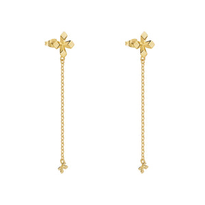 Four Leaf Luck Drop Earrings For Women Engagement Jewelry