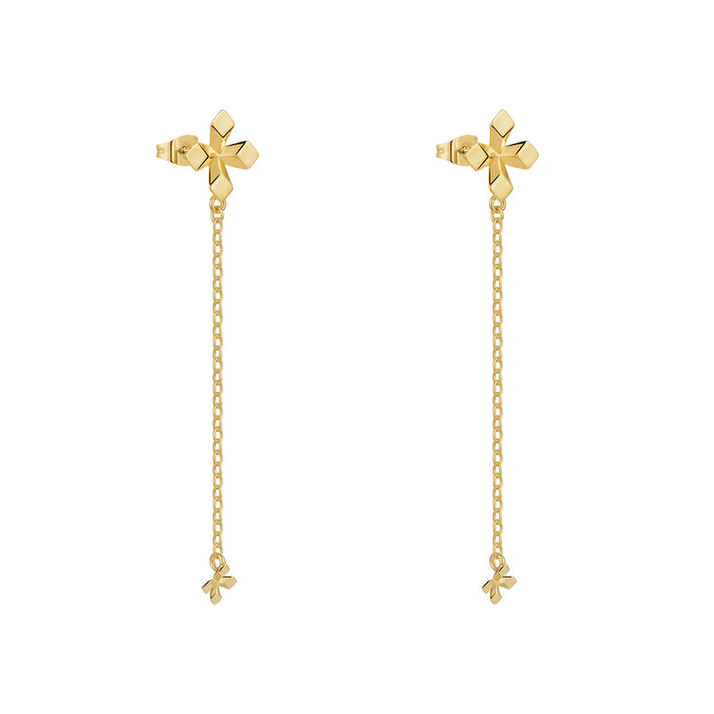 Four Leaf Luck Drop Earrings For Women Engagement Jewelry